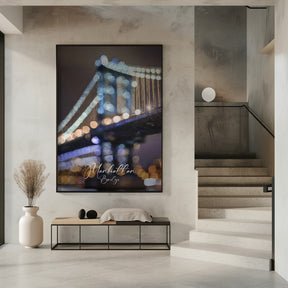 Manhattan Bridge Poster