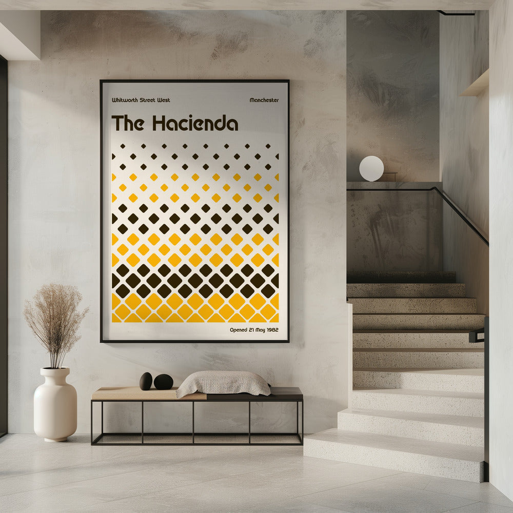 Hacienda Poster Poster