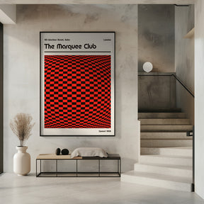 Marquee Club Retro Poster