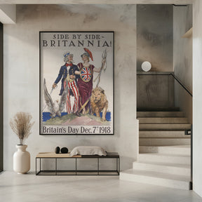 Side By Side Britannia Poster