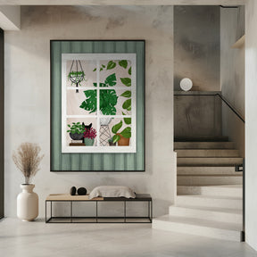 Plant window Poster