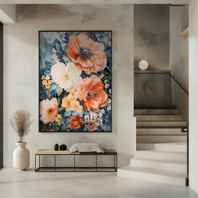 Watercolor Floral No. 7 Poster