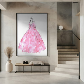 Fini fashion illustration Poster