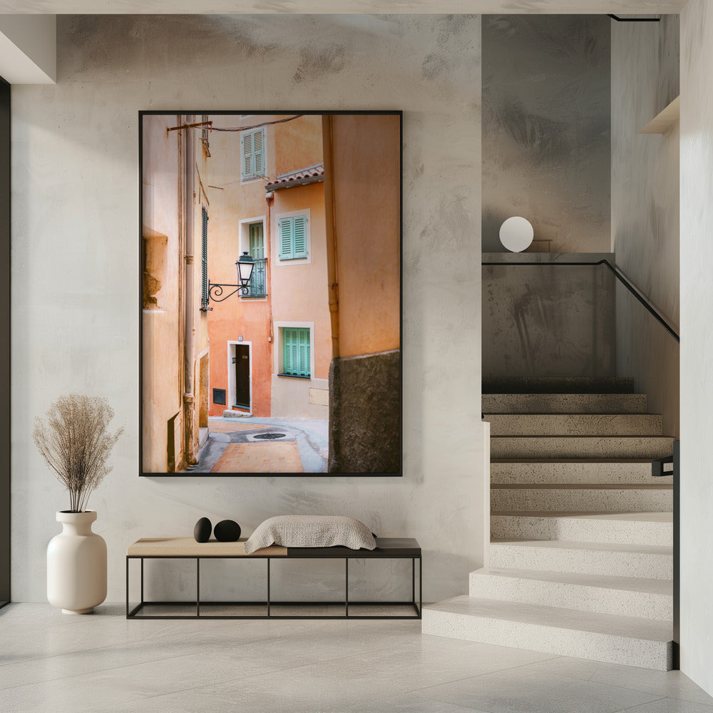 Coral Cote d Azur | Menton | South of France Poster