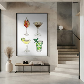 Cocktails Poster