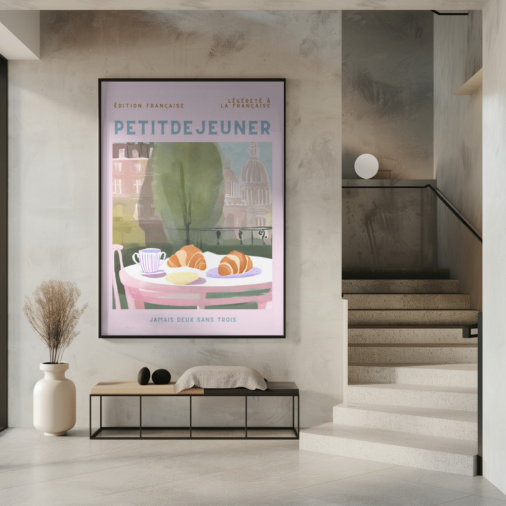 Petit Dejeuner Poster