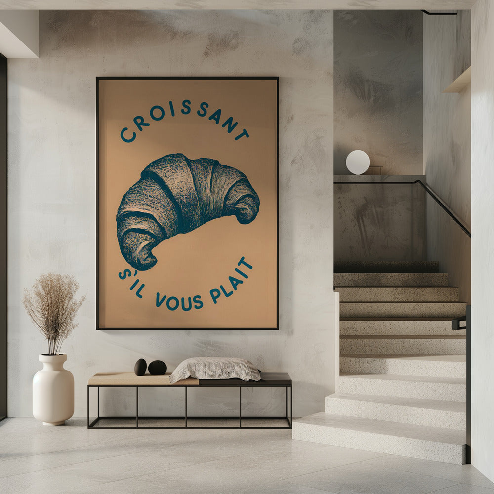 Croissant Poster