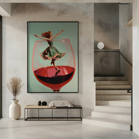 Wine Dance Poster