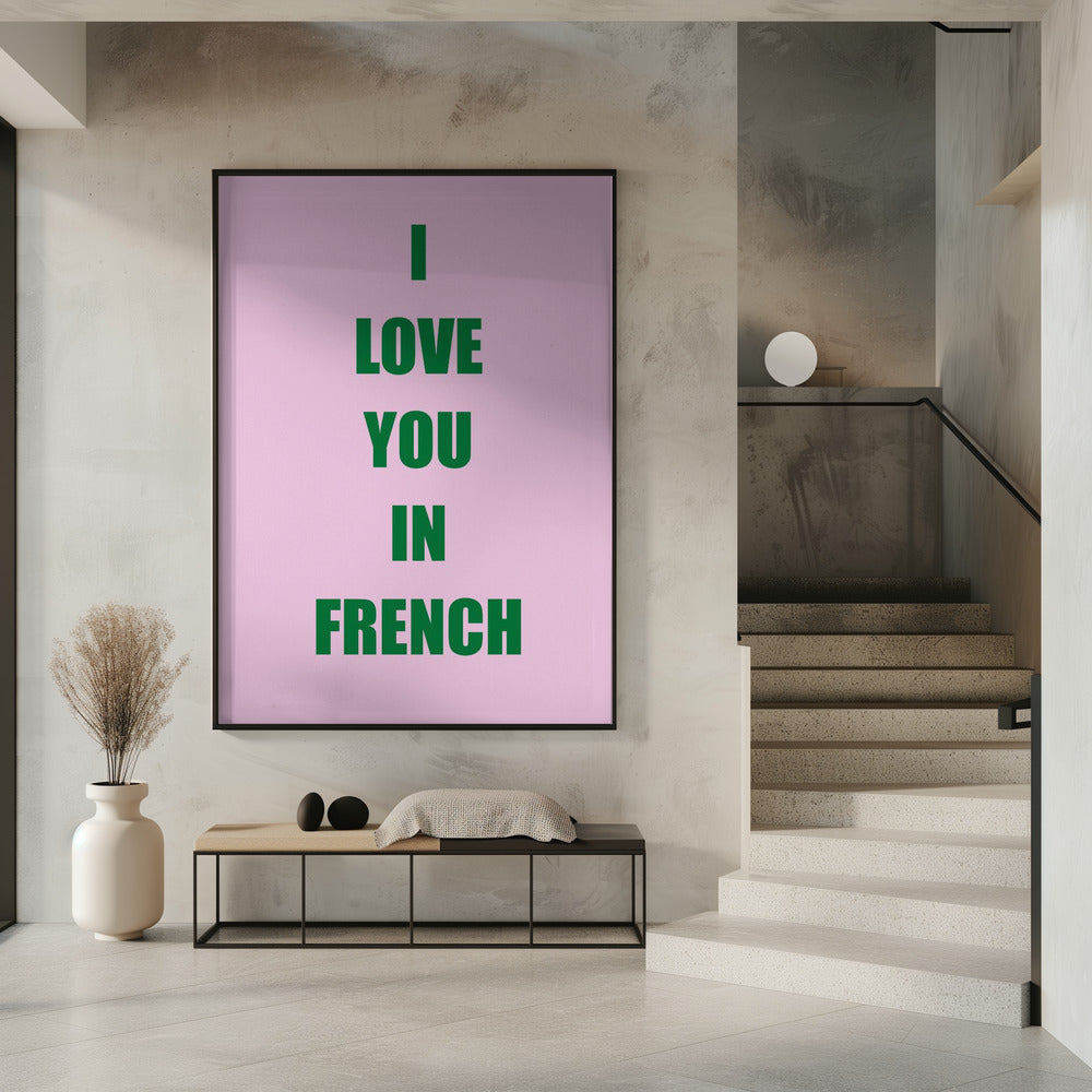 Frenchlovegreen Ratioiso Poster