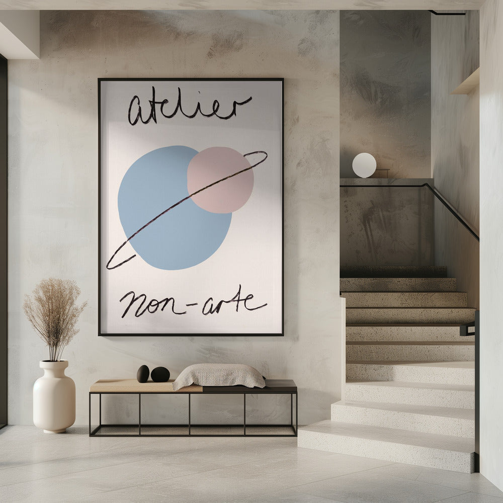 Atelier3blue Ratio2x3 Poster