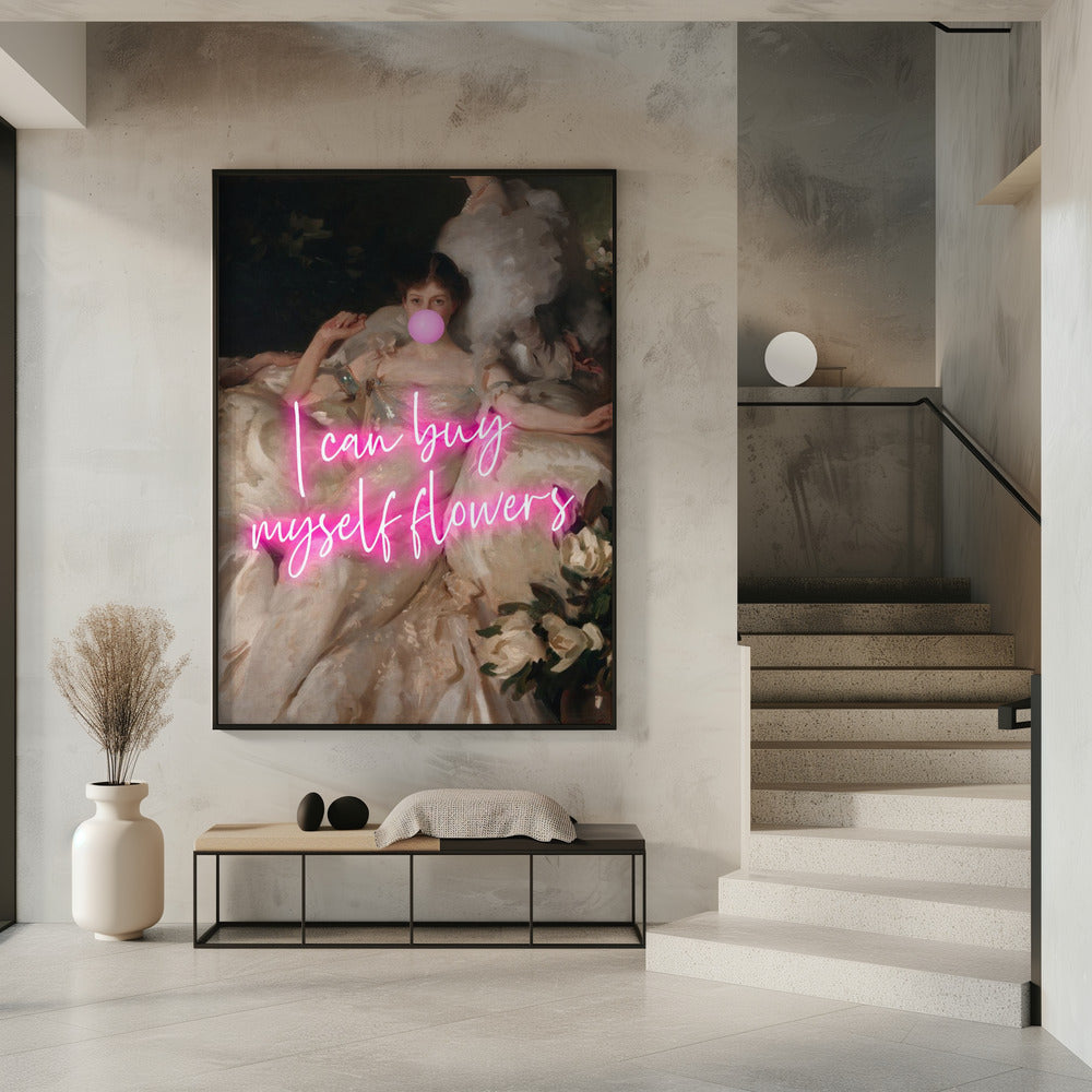 Buymyselfflowers6 Ratioiso Poster