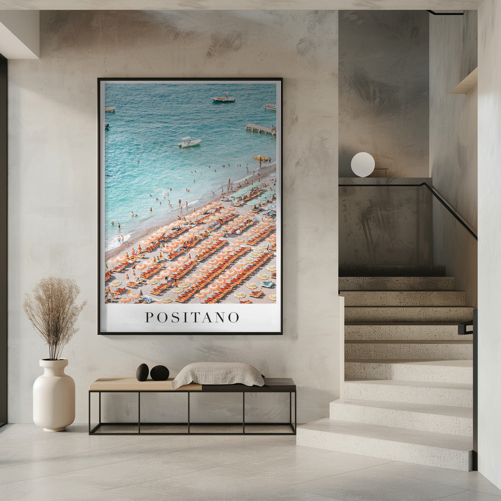 Positanotravelprint2 Ratioiso Poster