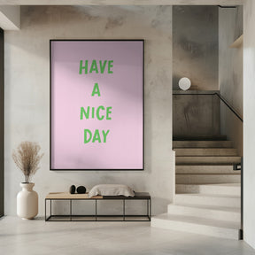 Nicedaygreen Ratio2x3 Poster