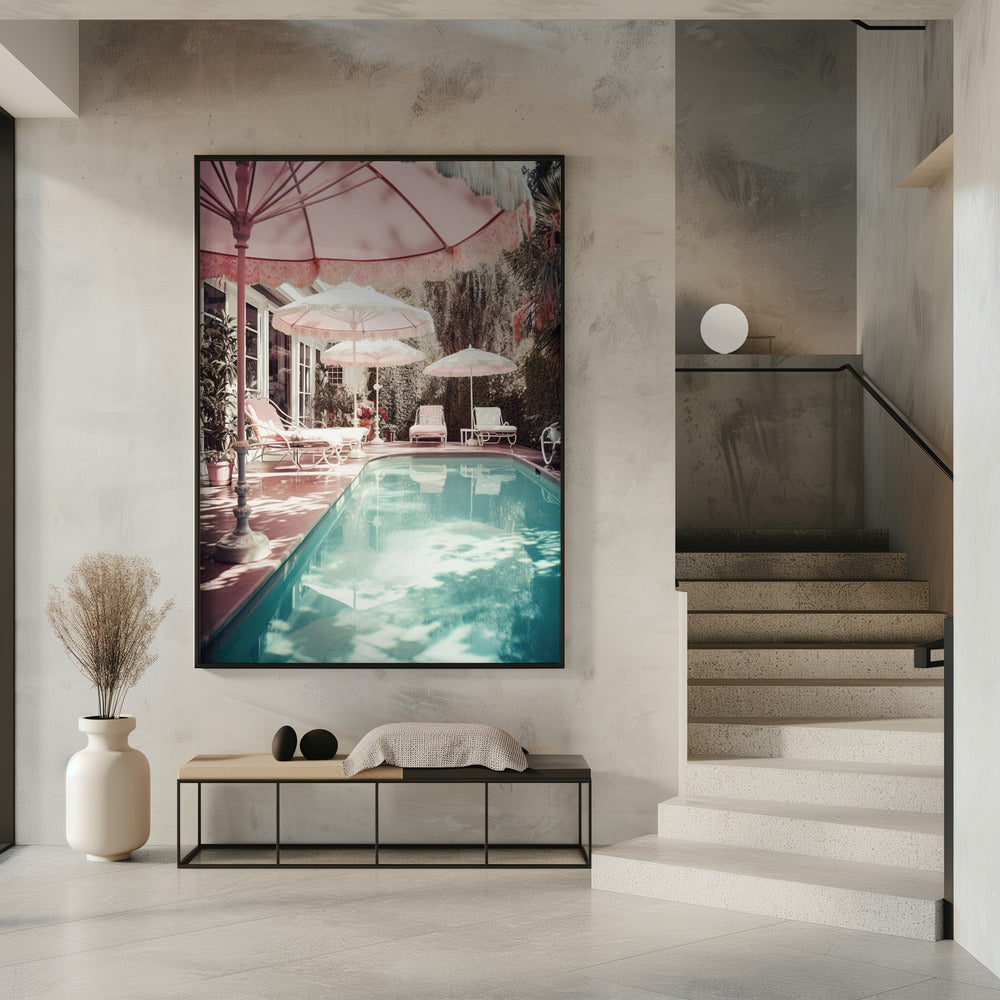 Glam Pool Life Poster