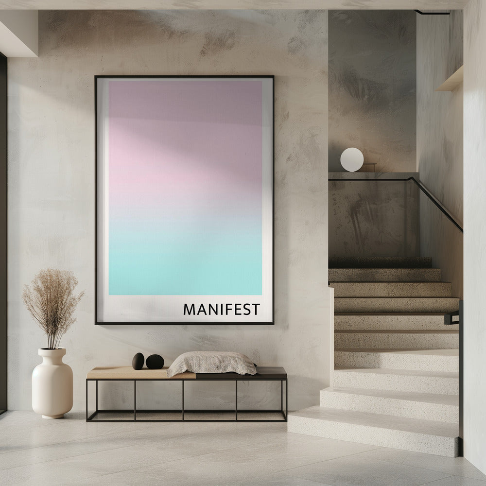 Manifestpinkblue Ratio2x3 Poster