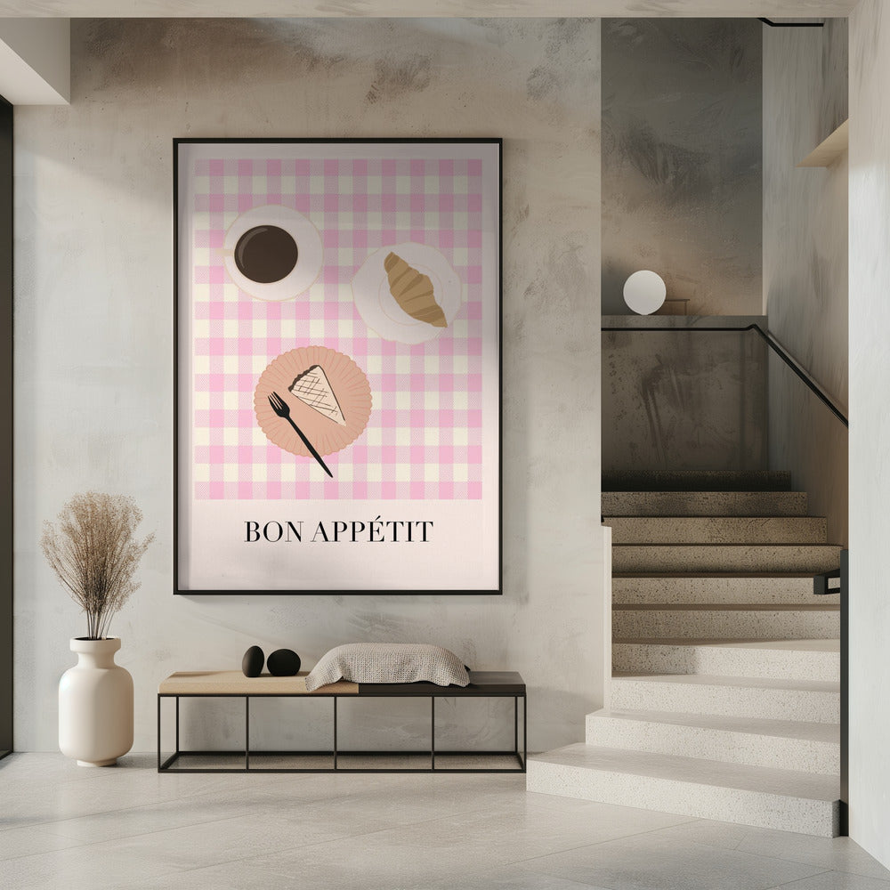 Bonappetitpink Ratioiso Poster