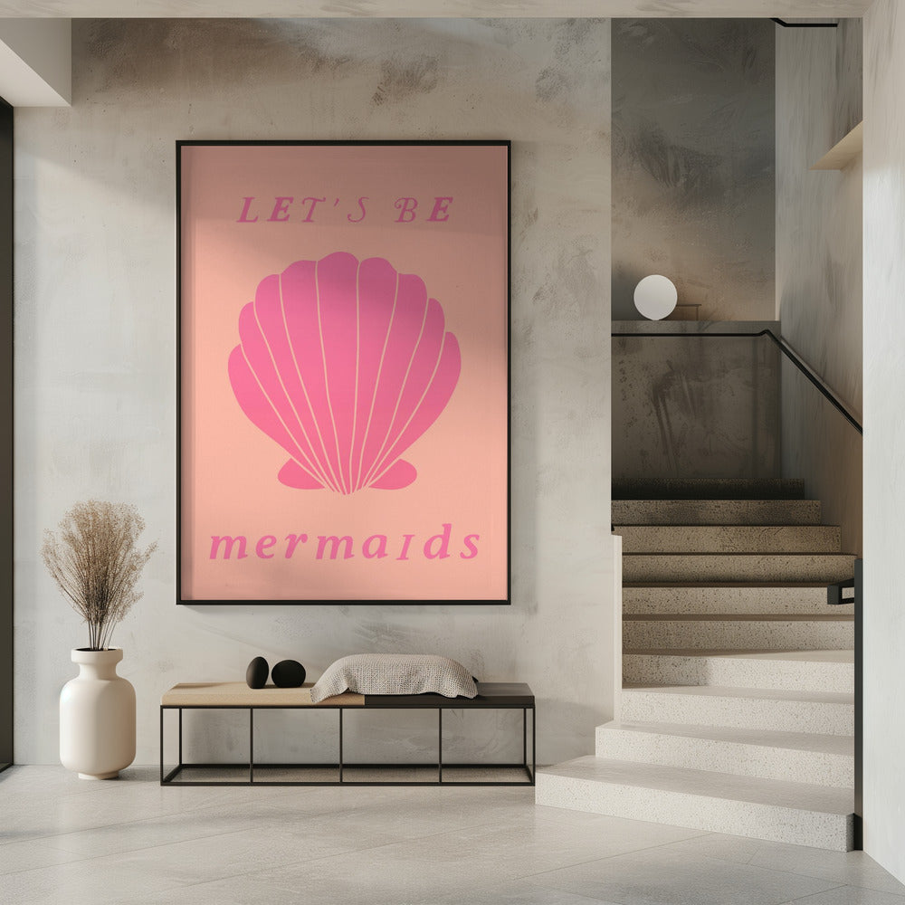 Mermaidsorange Ratioiso Poster