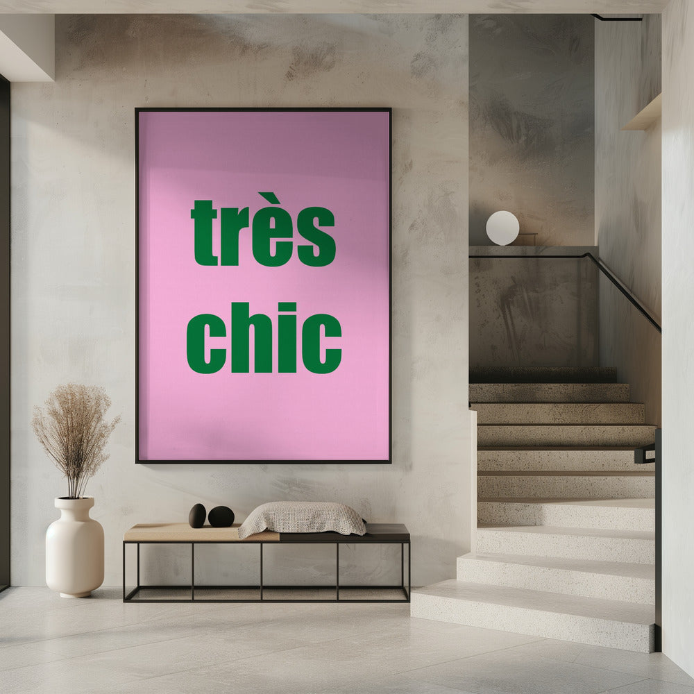 Treschicpinkgreen Ratioiso Poster