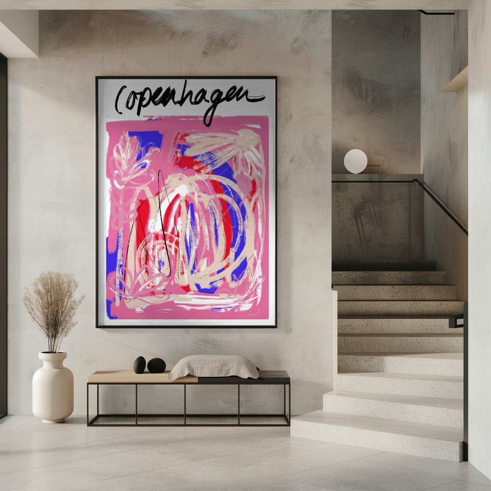 Copenhagenabstract5 Size24x36 Poster