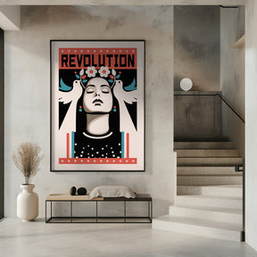 Revolution Activist Peace Poster