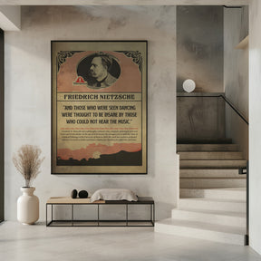 Nietzsche Poster Poster