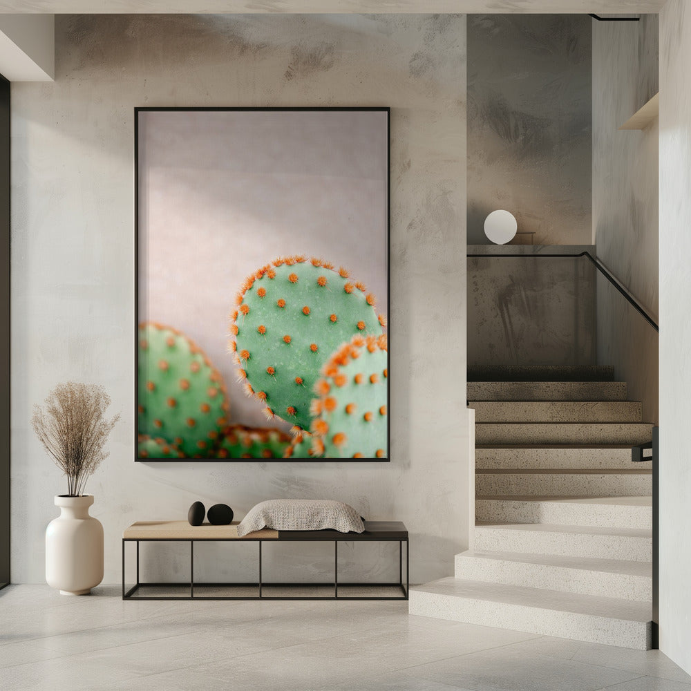 Cacti Pastel Tones Poster