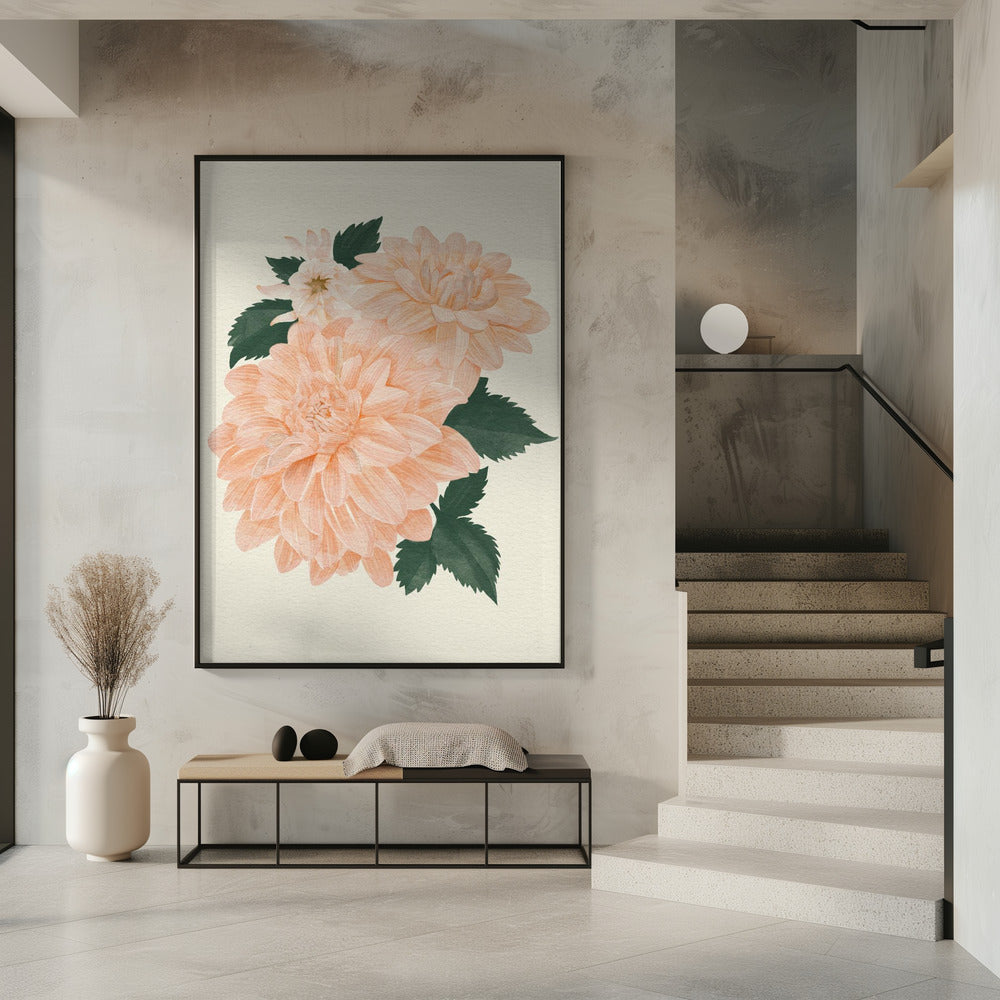 Aqua•real Canvas   Chiffon Poster