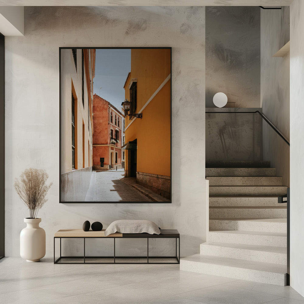 Terracotta Street Poster