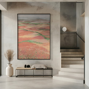 Ozias coral landscape Poster