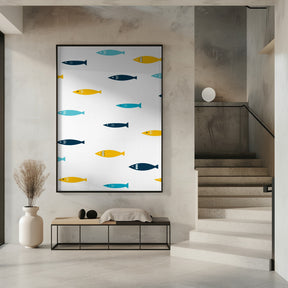 Colorful Sardines Poster