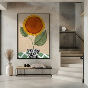 Sunflower Pot Poster