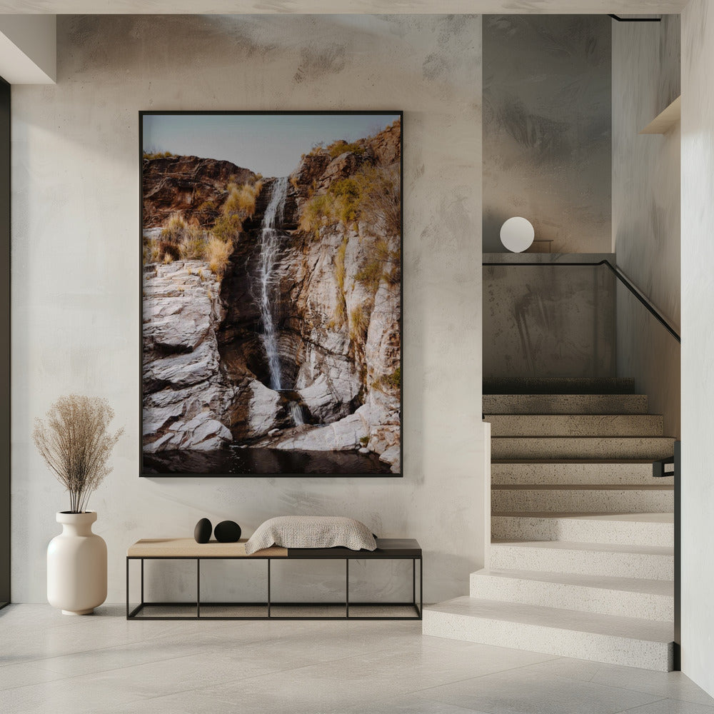 Ventana Canyon Waterfall Poster