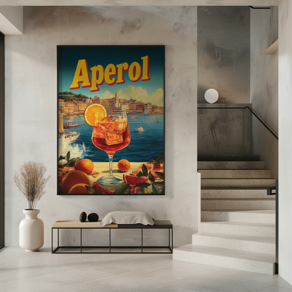 Aperol Vintage Commercial Poster