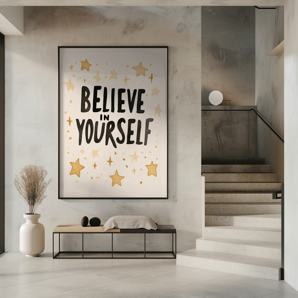 Believeinyourself Poster