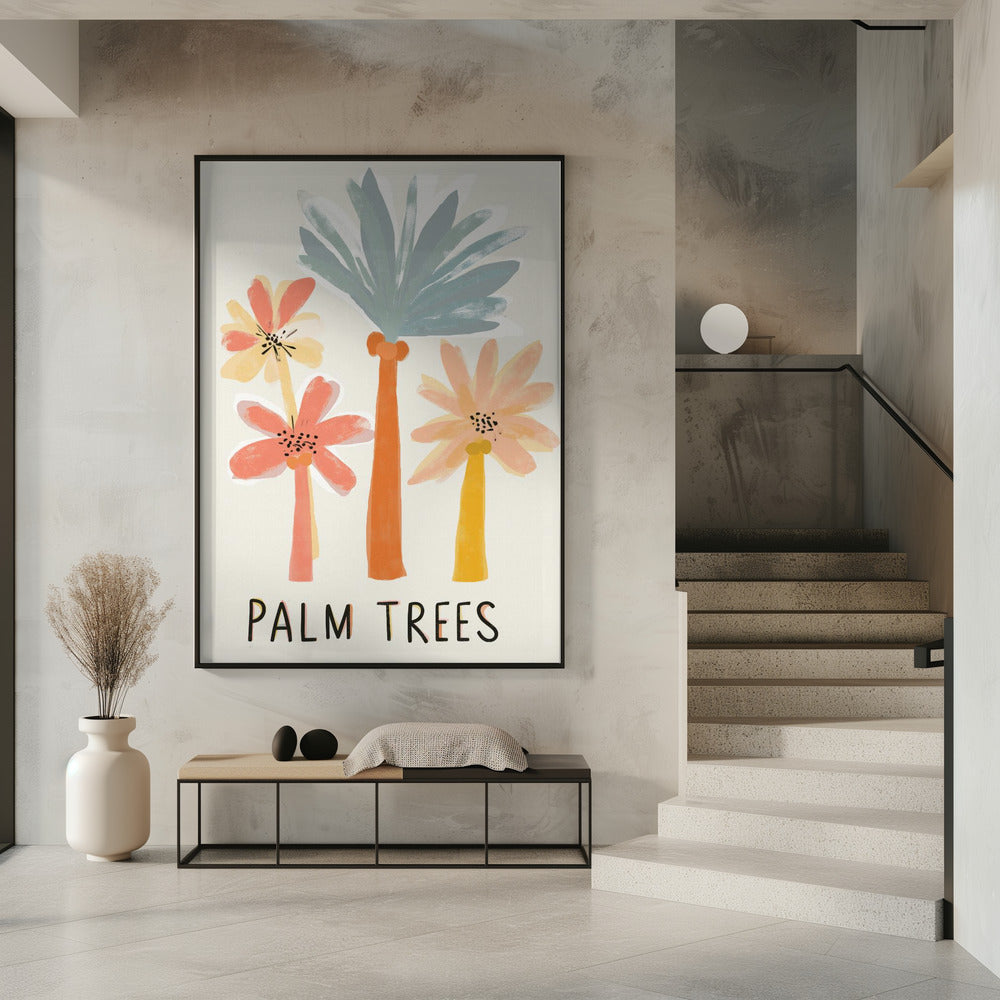 Palm Trees No 2 Poster