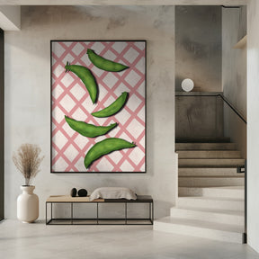 Sugar snap peas Poster