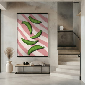 Sugar snap peas Poster