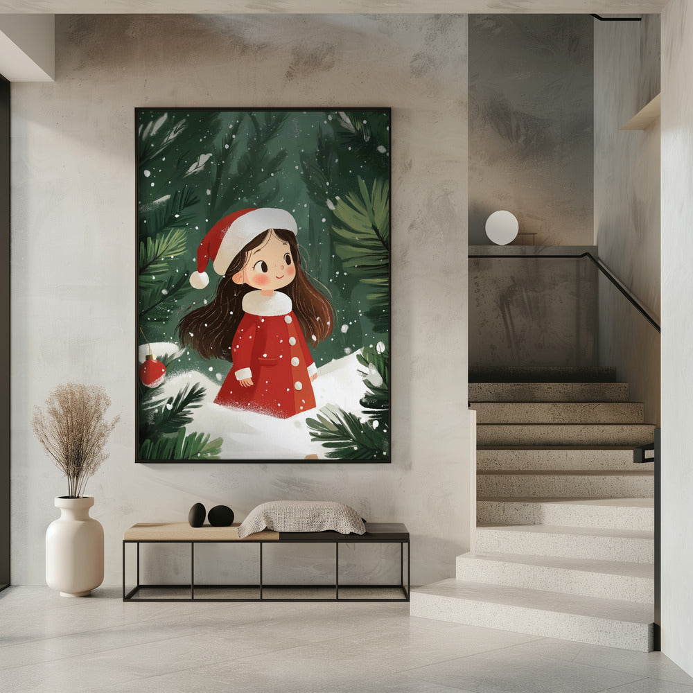 Christmas Girl Poster