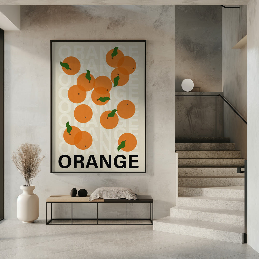 Orange Poster