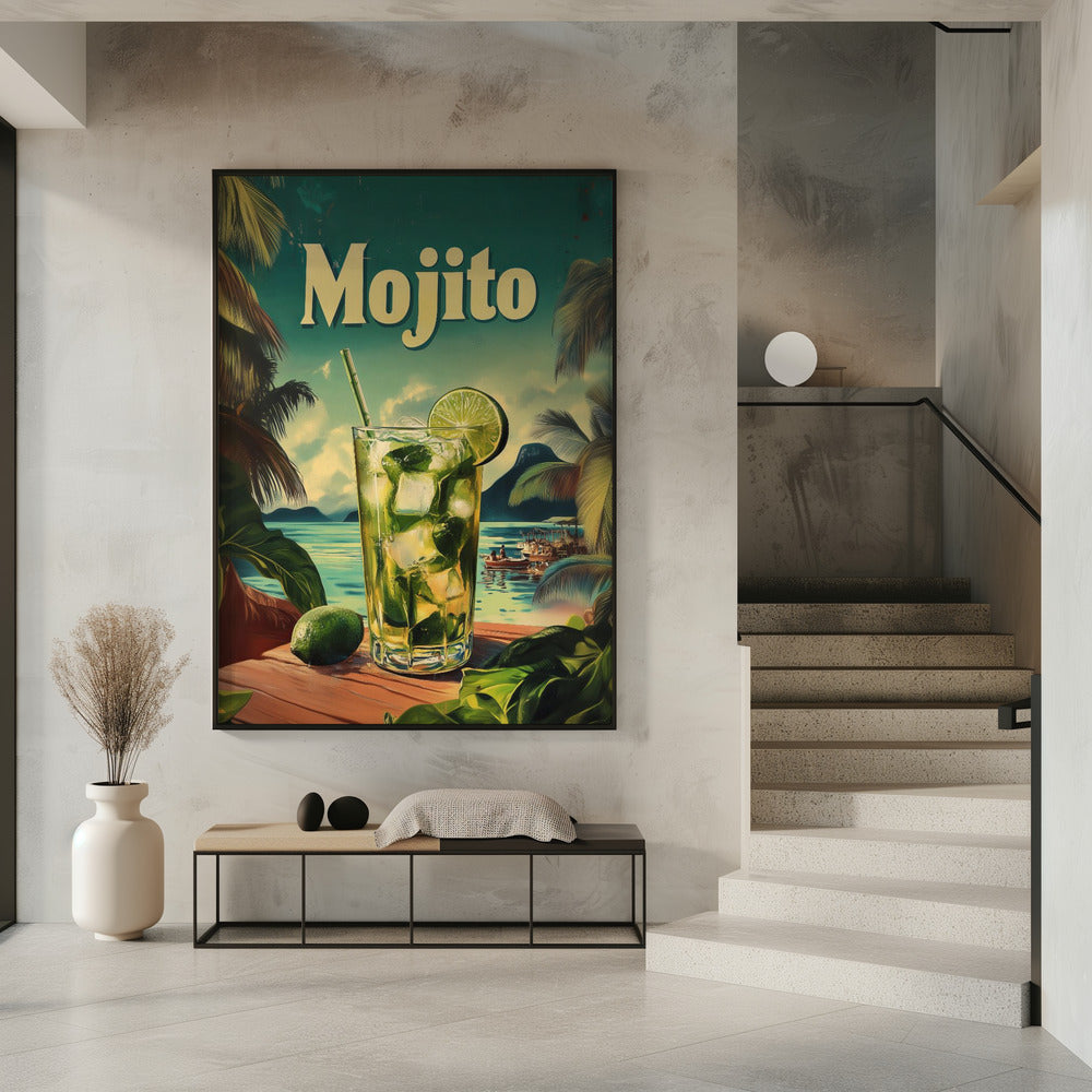 Mojito Vintage Poster