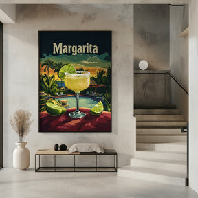 Margarita Vintage Poster