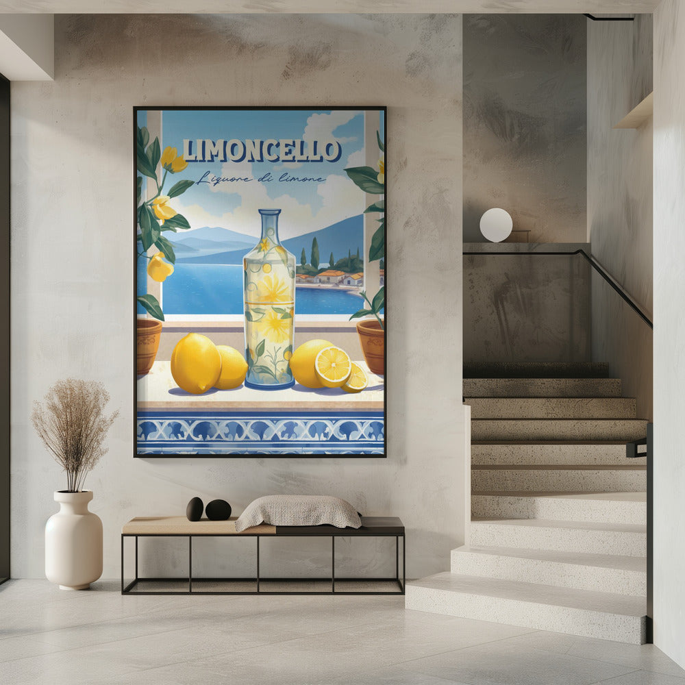 Limoncello Limone Poster