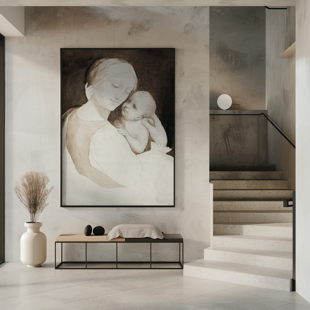 Madonna and Child Poster