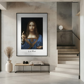 Salvator Mundi (circa 1500) Poster