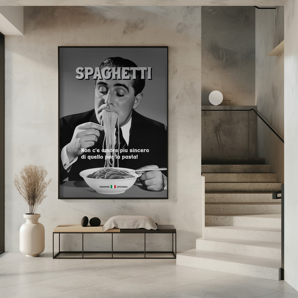 Spaghetti Lover Poster