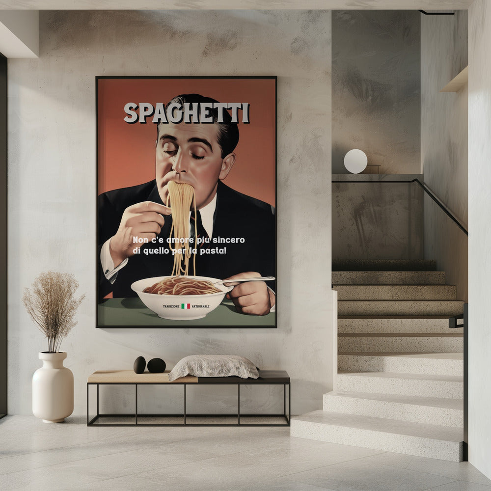 Spaghetti Lover Poster