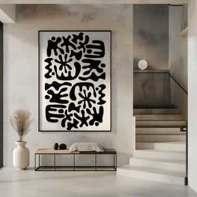 ECHOS D&#039;ABSTRACTION Poster