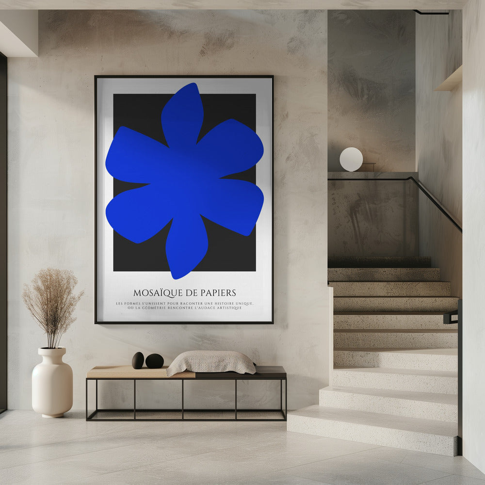 LA FLEUR BLEU Poster