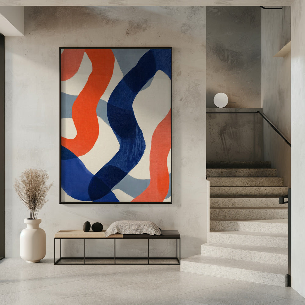 Bold Line Art Poster