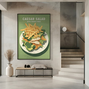 Caesar Salad Poster